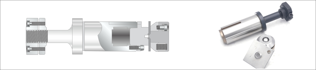 THICK TURRET EMBOSS COUNTERSINK sample