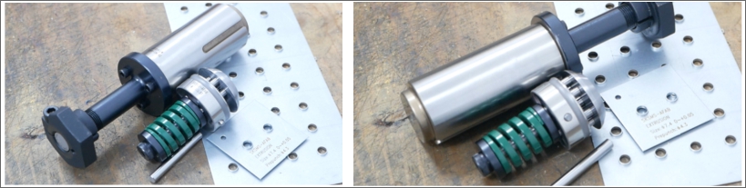 THICK TURRET EXTRUSION for passing pipe