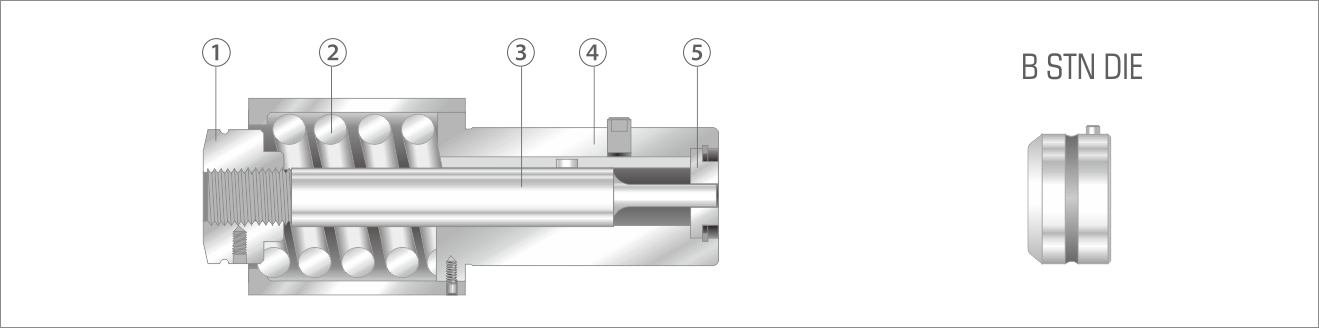 THIN TURRET DROP IN structure