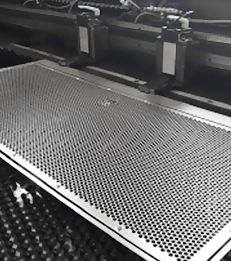 Speaker grille production